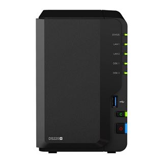 Synology NAS DS220+ 2-bay inkl. 2x 4TB HDD Komplettsystem