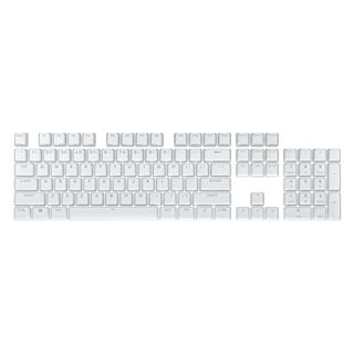 Corsair PBT DOUBLE-SHOT PRO Keycap Mod Kit, Standard Bottom Row, White