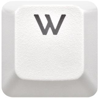 Corsair PBT DOUBLE-SHOT PRO Keycap Mod Kit, Standard Bottom Row, White