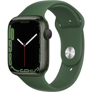 Apple Watch S7 Aluminium 45mm Grün Sportarmband klee