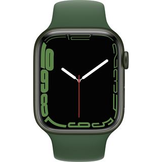 Apple Watch S7 Aluminium 45mm Grün Sportarmband klee