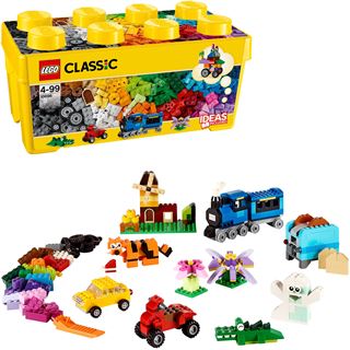 LEGO Classic 10696 Mittelgroße Bausteine-Box, Set mit