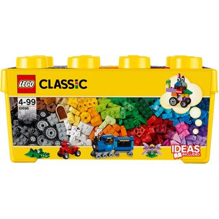LEGO Classic 10696 Mittelgroße Bausteine-Box, Set mit