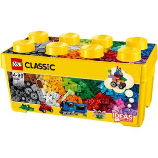 LEGO Classic 10696 Mittelgroße Bausteine-Box, Set mit