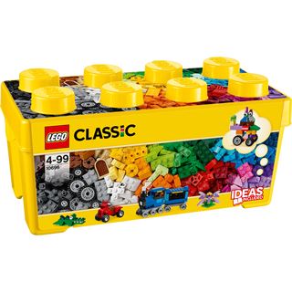 LEGO Classic 10696 Mittelgroße Bausteine-Box, Set mit