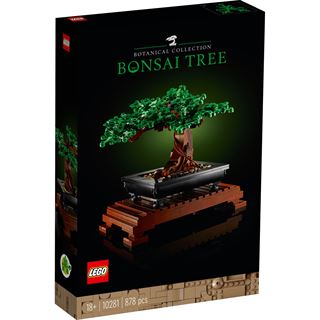 LEGO Botanicals 10281 Bonsai Baum, Kunstpflanzen-Set für