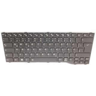 Fujitsu KEYBOARD BLACK W/ BL GERMAN für U7411 deutsches Lay.