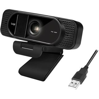 LogiLink Webcam 1080p FHD Webcam + Mikrofon Privacy 96&deg;