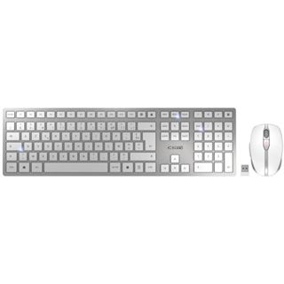 Cherry Desktop DW 9100 SLIM [FR] WL AES silver BT Lithium Akku -