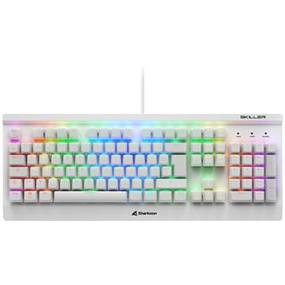 Sharkoon SKILLER SGK3 WHITE RED SWITCH