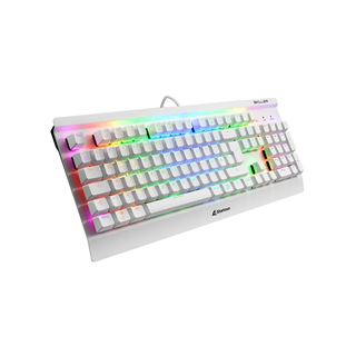 Sharkoon SKILLER SGK3 WHITE RED SWITCH