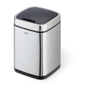 Durable Sensor Abfalleimer NO TOUCH 6l metallic silber