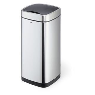 Durable Sensor Abfalleimer NO TOUCH 35l metallic silber