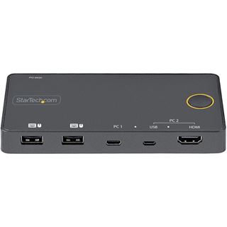 Startech 2 PORT HYBRID USB-C KVM Switch