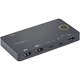 Startech 2 PORT HYBRID USB-C KVM Switch