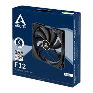 Arctic F12 120x120x25mm 1350 U/min 22.5 dB(A) schwarz