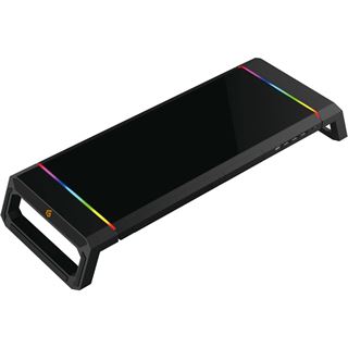 Conceptronic Tischalterung THORNE Gaming +4xUSB 2.0 ports schwarz