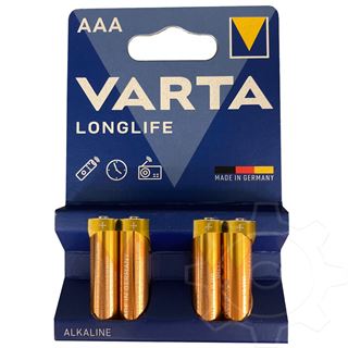 Varta Batterie LONGLIFE AAA Extra Micro LR03 4er neu