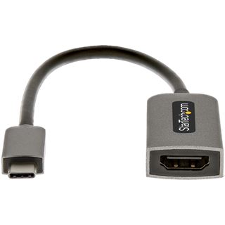 (€153,08*/1m) 0.13m Startech HDMI Adapter A-4 B-5 USB C Stecker