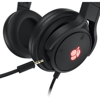 Cherry Headset HC 2.2, Kabelgebunden, Headset, schwarz