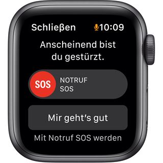 Apple Watch SE Nike Aluminium 40mm Cellular SpaceGrau Sportarmband