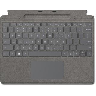 Surface Microsoft Pro Signature Keyboard [DE] Platin für Pro X/8