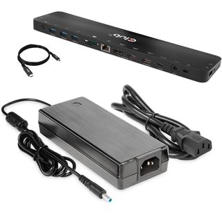 Club3D 4K ChargingDock USB-C ->6xUSB3/DP/2xHDMI/LAN 120W retail