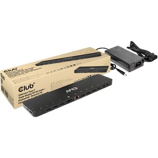 Club3D 4K ChargingDock USB-C ->6xUSB3/DP/2xHDMI/LAN 120W retail