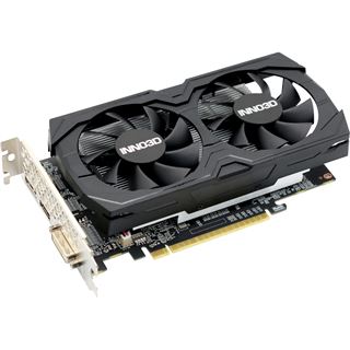4GB Inno3D PCI-E GeForce GTX 1050 Ti Twin X2 - - 1xDVI 1xHDMI 1xDP