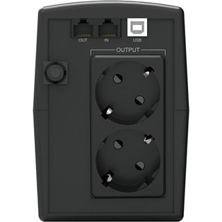 Conceptronic ZEUS UPS 850VA 480W 2xSchutzkontakt Socket