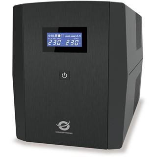 Conceptronic ZEUS UPS 1200VA 720W IEC+Schutzkontakt Socket