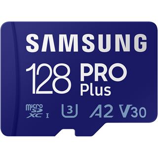 128GB Samsung SD MicroSD Card SDXC PRO Plus (Class10) Reader retail