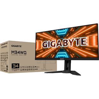 34" (86,36cm) Gigabyte M34WQ schwarz 3440x1440 1xUSB-Typ-C /