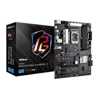 ASRock Phantom Gaming 4 Intel Z690 So. 1700 Dual Channel DDR4 ATX