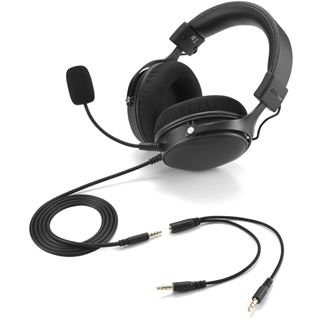 Sharkoon Headset B2 Stereo Klinke schwarz, Kabelgebunden