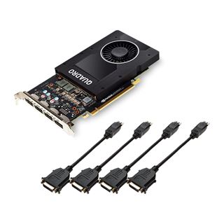 5GB PNY NVIDIA Quadro P2000 Grafikkarten - Quadro P2000 bulk