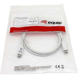 (&euro;6,90*/1m) 1.00m Equip USB3.2 Verbindungskabel USB C Stecker