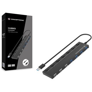 Conceptronic USB-Hub 7-Port 3.0 ->4x3.0 3x2.0 ex o.Netzt.sw
