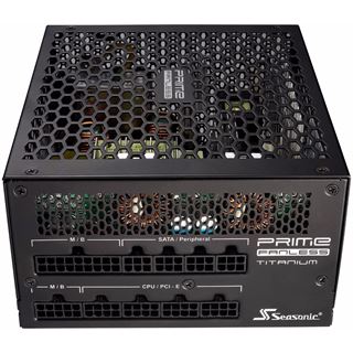 600 Watt Seasonic Prime Titanium Fanless Modular 80+ Titanium