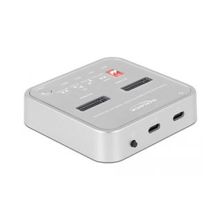 Delock Dockingstation f&uuml;r 1 x M.2 NVMe SSD + 1 x M.2 SATA SSD