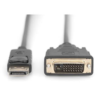 3.00m Digitus DP - DVI-D CABLE 3M BLACK DP -