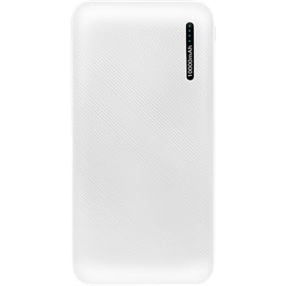Logilink Powerbank 10000mAh 2xUSB-A out USB Mikro/C in weiß