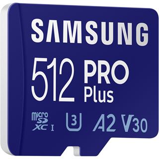 512GB Samsung SD MicroSD Card 512GB SDXC PRO Plus (Class10) Reader