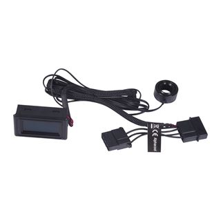 Alphacool Core Temperatursensor G1/4 IG/IG mit C/F Display - Deep