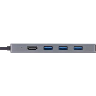 InLine USB 3.2 Type C Multi Hub (3x USB-A 5Gb/s + USB Type-C (PD