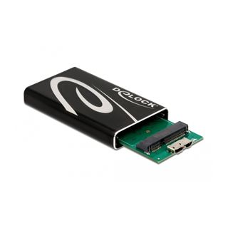 Delock Externes Gehäuse SuperSpeed USB für mSATA SSD