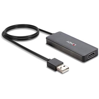 Lindy USB 2.0 Hub 4 Port ohne Netzteil