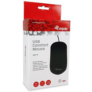 Equip Comfort USB schwarz (kabelgebunden)