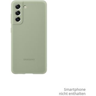 Samsung Silicone Cover EF-PG990 für Galaxy S21 FE, Olive Green