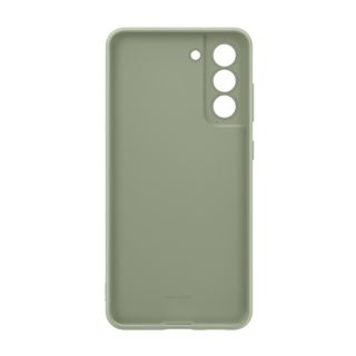 Samsung Silicone Cover EF-PG990 für Galaxy S21 FE, Olive Green
